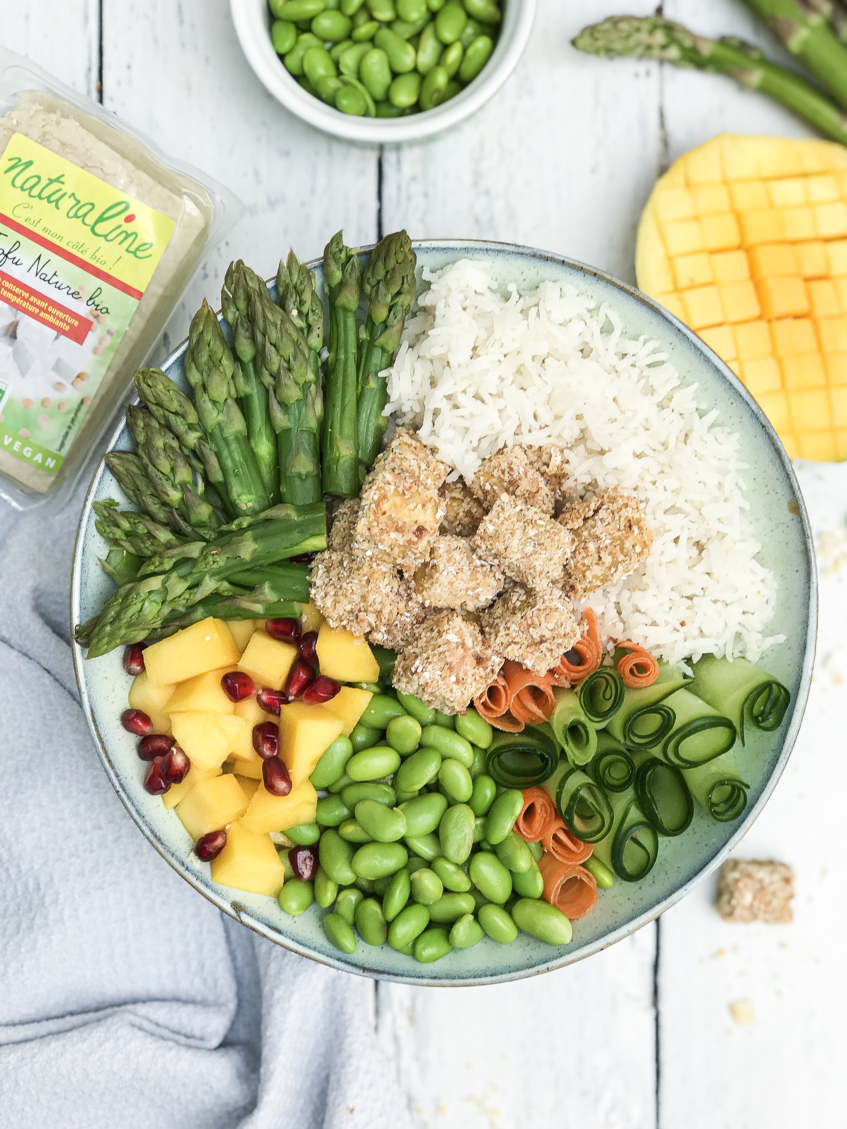 Buddha bowl met tofu